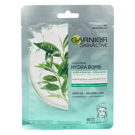 Garnier Tissue Face Mask Hdra Bomb Normal Combination Skin Pc