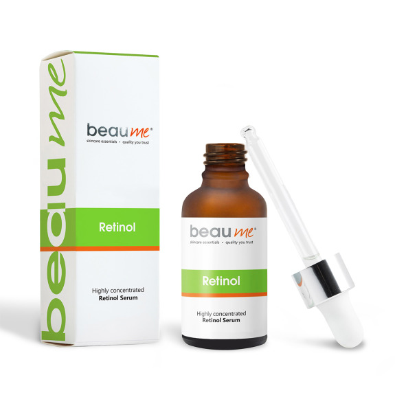 Beaume Highl Concentrated Retinol Serum Vitamins Haluronic Acid Aloe Vera Green Tea