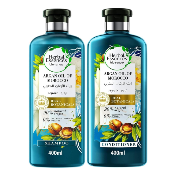 Herbal Essences Bio Renew Shampun Arganovym Maslom Marokko 400 ml Konditsioner 400 ml