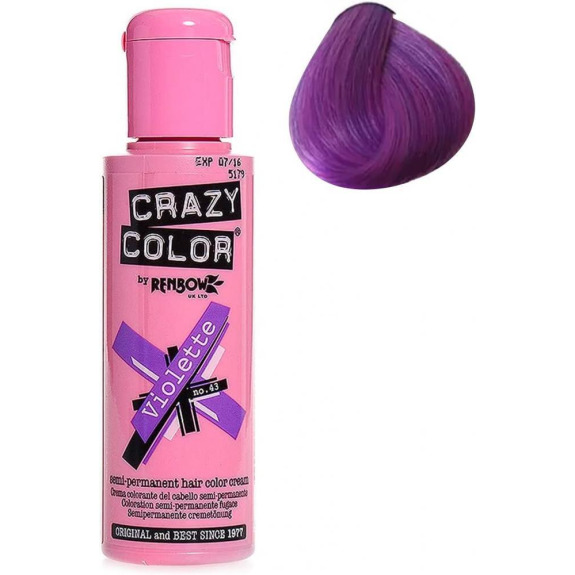 Cra Color Hair Color Violette 43 100 ml